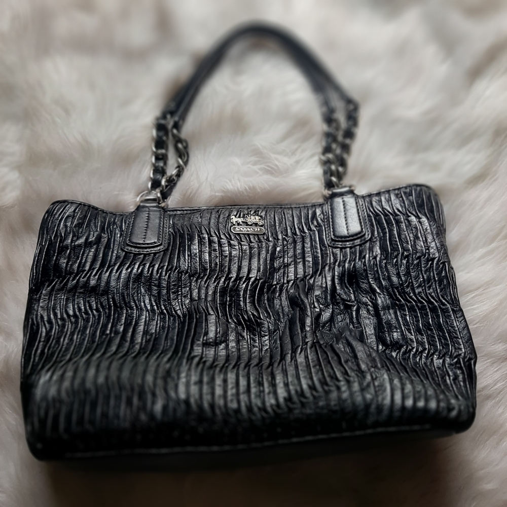 Coach bag- Madison- Gathered Leather